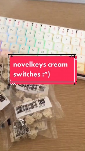 Upgrading to NovelKeys Cream Switches