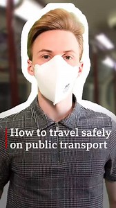 ✅ Wear a face covering during your journey, ❌ Avoid rush hour (if possible), ✅ Be prepared to queue, ❌ Don't touch your face Here's some tips on using public transport (if you need to), safely. https://bbc.in/2TjRjmT | BBC News