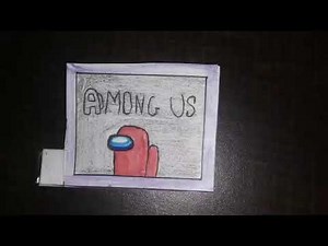 AMONG us paper game .