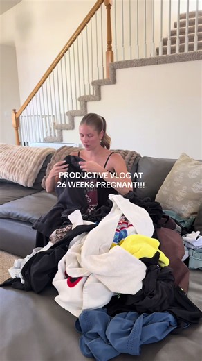Productive Vlog at 26 Weeks Pregnant: Pre-Trip Prep