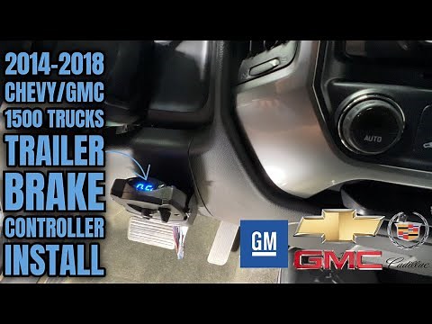 2014-2018 Chevy/GMC 1500 Silverado/Sierra Trailer Brake Controller Install