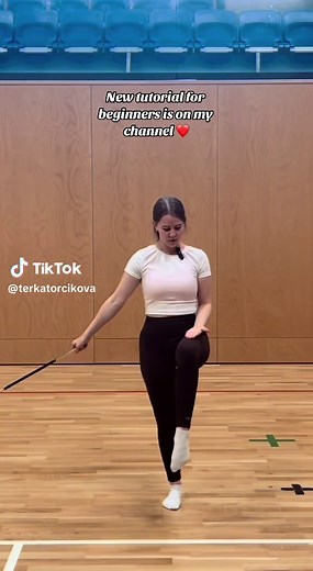 Majorette Tutorial for Beginners | Training Time with Baton