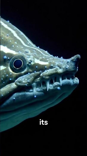 This Deep-Sea Fish Has Teeth Too Big to Close Its Mouth 😱 #viperfish #oceanfacts #animalfacts #facts