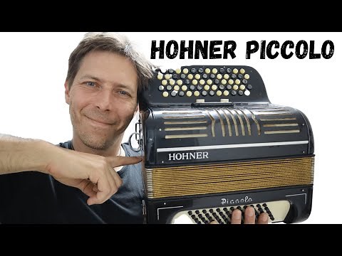 Introducing the Hohner Piccolo Chromatic 72 Bass Accordion