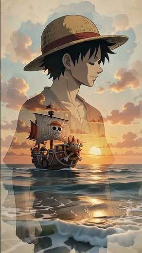 Monkey D. Luffy 🌅 4K Anime Wallpaper (60FPS) #4kwallpaper #livewallpaper #anime #onepiece
