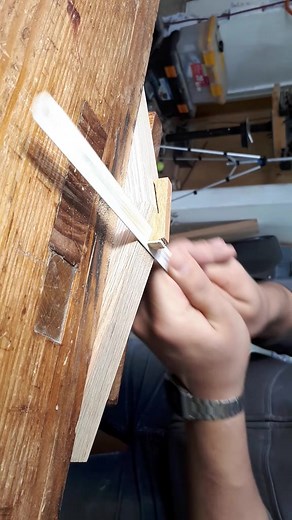 La Unión más importante de mis sillas... con herramientas comunes de ferretería #joinery #ebanisteria