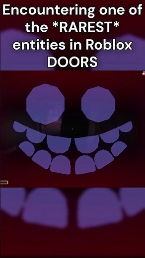ENCOUNTERING ONE OF THE *RAREST ENTITIES* IN ROBLOX DOORS - SALLY/WINDOW #doors #roblox #rare