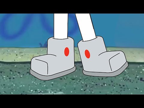 Sandy Cheeks tapping her foot while playing the Violin.