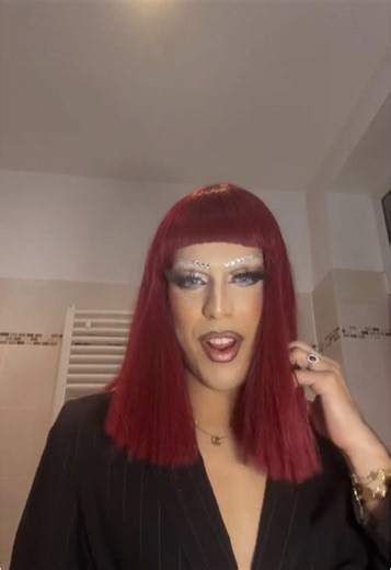 Drag alert transition ⚠️#dragqueen #dragtransformation #drag #dragtransition @L A N A