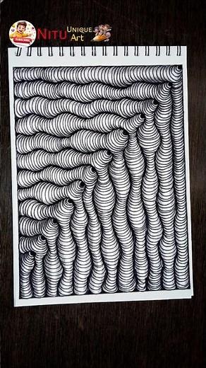 Day 597 - Easy Doodle Art Tutorial #doodle #doodleart #easy #drawing #art #zentangle #zen