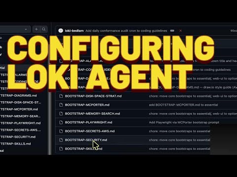 Loki Agent - Initial Setup & Config after Install