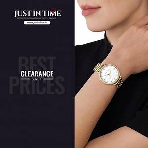 Style never goes out of time — but these prices will! Shop the Clearance Sale at Just In Time today. 💥 💫 10,000 Unique Watch Styles ⌚ 80 Watch Boutiques 🔩 Service Centres in 18 Cities 🎁 Shipping Across India 💸 EMI & COD available *T&C Apply | Just In Time