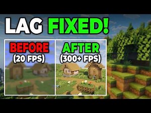 Minecraft FPS Boost - How To Get More FPS in Minecraft