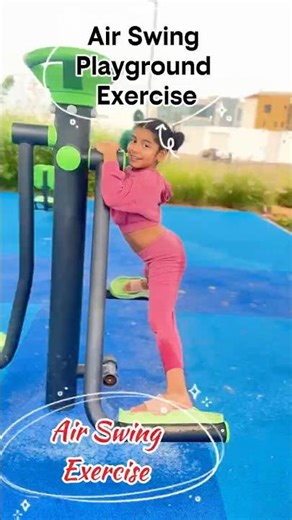 Air Swing Playground Exercise | Easy English Learning Exercise Video #vocabulary #shorts #funenglish