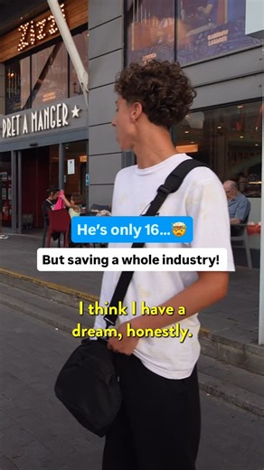 Simon Squibb on Instagram: "He’s only 16 years old and already thinking about solving a problem he’s passionate about! 🙌🏼 #AD If you successfully complete a Tide application and spend £100 within 3 months of opening an account they’ll give you £50! (T&C Apply) Enter code ‘SIMON’ when you sign up. Link in bio! #simonsquibb #dreams #business"