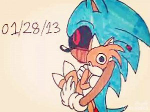 Sonic.EXE e tails doll
