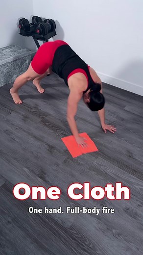 Advanced Sliding Variation for Core and Upper Body Strength