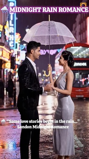 Midnight Rain Romance 🌧️ | London 🇬🇧 vs Seattle 🇺🇸 Love Dance|#new