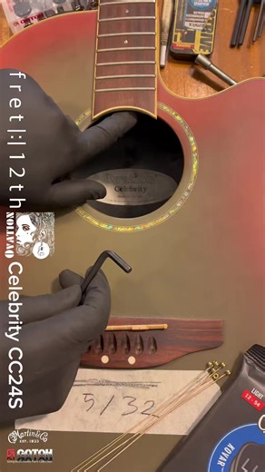 |:| Ovation : Celebrity CC24S 🐢 Martin : LUXE NICKEL-COBALT 12|54 ⚙️ : Gotoh #fret12th #guitar #ovationguitar #acousticguitar #gotoh 📱 line : fret12th 🇹🇭 fret|:|12th music shop & more