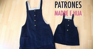 Patrones madre e hija para elaborar un pichi