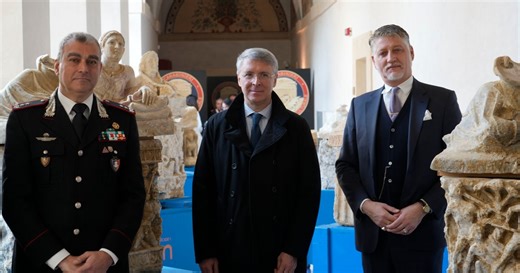 Italy recovers Etruscan artifacts worth $8.5 million bound for black market