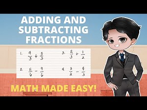 ADDING AND SUBTRACTING FRACTIONS │ FILIPINO/ TAGALOG │ PROF D
