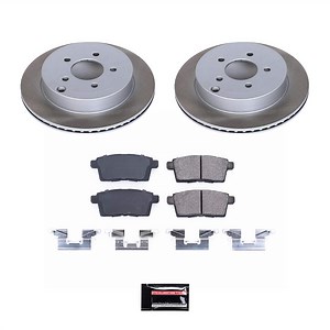 PowerStop SC3060 PowerStop Z17 Evolution Plus Semi-Coated Rotor Brake Kits | Summit Racing