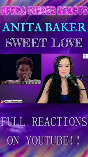 Anita Baker – Sweet Love | Opera Singer Reacts