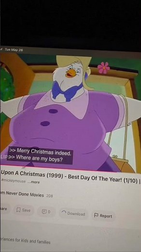 Mickey Once Upon A Christmas Aunt Gentle
