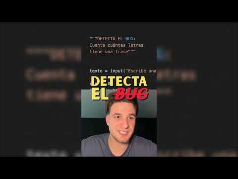🐛 ¿Puedes encontrar el BUG en estos 7 ejercicios de Python? 😱🔥 #Python