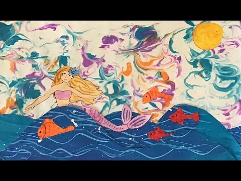 Art Tutorial - Multimedia Ocean Collage - Grades 5-6