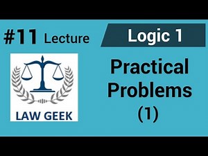 Logic 1: Practical problems Set 1| Do as Directed.
