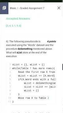 Week 7 Graded Assignment Computational Thinking #bsdegree #iitmadras #computationalthinking #viral