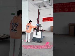 Case: Ironhide ummanned forklift stacking of a logistics company in shenzhen