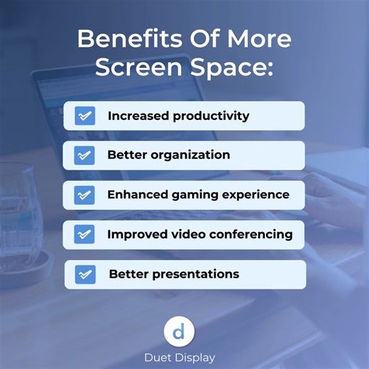 Why settle for clunky, one-dimensional USB monitors? 🤔 With Duet Display, you can streamline your setup, double your productivity, and expand your screen real estate without the need for additional USB monitors. Our software solution transforms your existing devices into seamless second screens, instantly elevating your productivity. No USB monitor investment is needed. Discover a smarter way to work today: https://rebrand.ly/One-Week-Trial #DuetDisplay #Technology #Productivity #FutureOfWork #