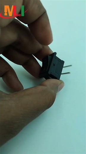 Rocker Switch ON OFF Right Angle PCB Mount | Available on IndiaMART
