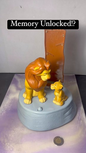 Who remembers this Lion King Animatronic Piggy Bank from the 90s!? #lionking #piggybank #asmrsounds #90snostalgia #90skids #nostalgia | CPJ Collectibles