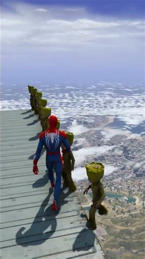 Spider Man Rushes to Save Batman vs Iron Man vs Venom GTA 5 Ep 299 #shorts