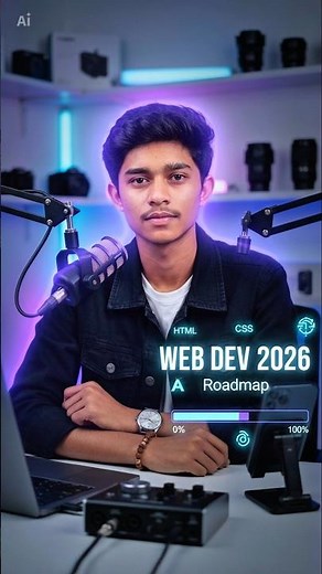 Fastest Web Development roadmap 2026 😱..!! #tech #ai #roadmap #tools #wedev #2026