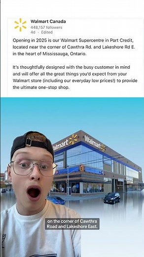 A huge Walmart super centre is opening in Ontario #ontario #walmart #shopping #grocery #groceries