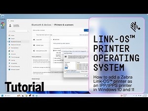 How to add a Zebra Link-OS Printer as an IPP/IPPS Printer in Windows 10 and 11 | Zebra