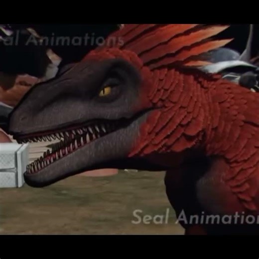 Velociraptor vs pyroraptor part 2 ‪@SealAnimations‬ #animation #edit