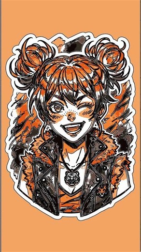 Anime Tiger Girl Drawing Tutorial for Beginners!