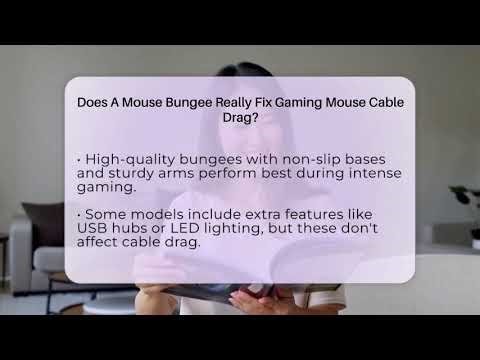 Does A Mouse Bungee Really Fix Gaming Mouse Cable Drag? - The Hardware Hub