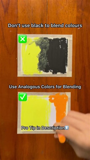 How to Blend Colors with Oil Pastels✨ #arthacks #oilpastels #tutorial