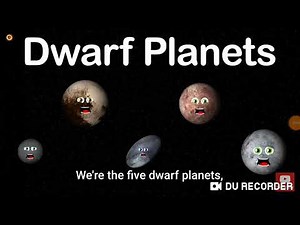 Dwarf planet song with lyrics (original by Kids Learning Tube)