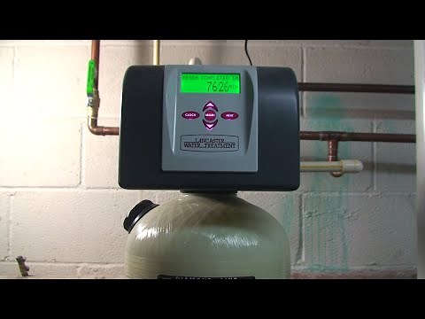 Filling an Acid Neutralizer and Water Softener Combination Unit