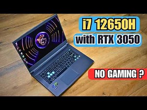 MSI Thin 15 RTX 3050, i7 12th Gen B12UC-1691IN - REVIEW | Best GAMING Laptop under 70000 ? |