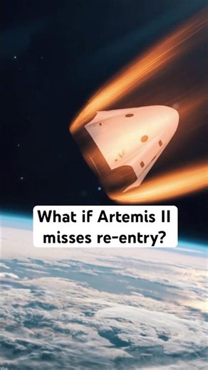 What if the Artemis II capsule re-entry goes wrong?