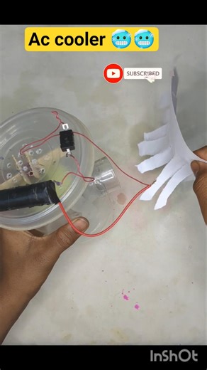How to Make Air Cooler at Home, Easy Science Project at Home